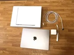 MacBook Air M2 13インチ 8GB 256GB シルバー 充電器付