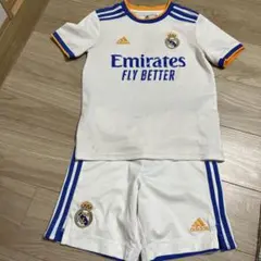 【キッズ】adidas Real Madrid ユニフォーム 上下セット 140のサムネイル