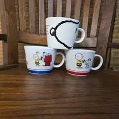 スヌーピー　マグカップ　マグ　3点　 ミスド他