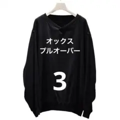 COMOLI コモリ 25SSオックス プルオーバー　サイズ 3