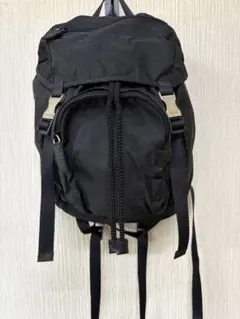 PRADA プラダ 美品 ナップサック三角ロゴ メンズ レディース ユニセックス