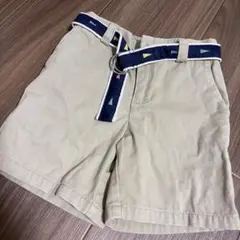 Ralph Lauren ベージュ ベルト付き　ハーフパンツ 24M