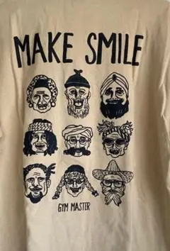 GYM MASTER MAKE SMILE ロングスリーブTシャツ