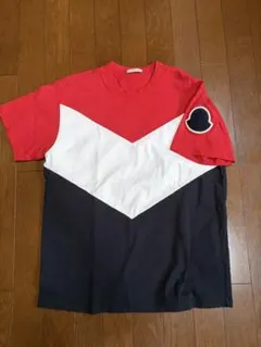 モンクレール デカワッペン レッド S Tシャツ 国内正規品 3S492 - メルカリ
