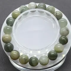 ⬛︎ グリーンラビットヘア ブレスレット 約10.5㎜ 天然石