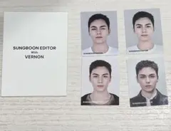 SEVENTEEN バーノン　証明写真　成分エディター　vernon