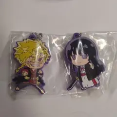 地獄楽　亜左弔兵衛　山田浅ェ門桐馬ガチャラバーキーホルダー 2個セット