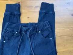 BACK NUMBER デニム風 ジョガーパンツ S