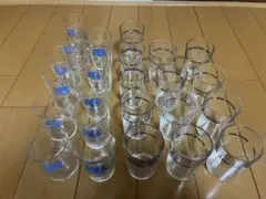合計24個　アサヒビール サントリービール　三ツ矢サイダー　グラス