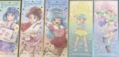 ぴえろ　魔法少女シリーズ　ビジュ札　５枚のサムネイル