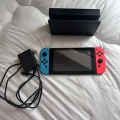 Nintendo Switch 本体 ネオンブルー ネオンレッド ジャンク品のサムネイル