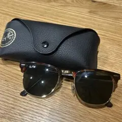 Ray-Ban ブラウン・クリア サングラス