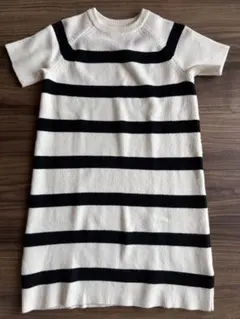 ZARA ストライプ 半袖ワンピース 150cm