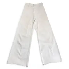 ZARA デニムワイドパンツ　白