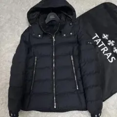 【未使用級】タトラス ドミツィアーノ ダウンジャケット チャコール 01 S