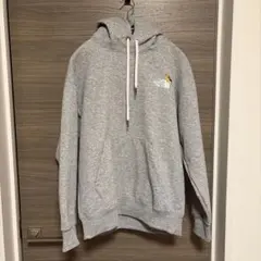 THE NORTH FACE パーカー グレー 鳥刺繍