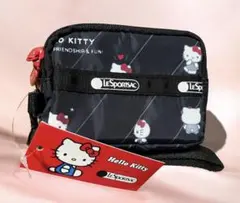 レスポートサック　キティコラボ　ミニポーチ