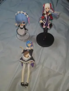 リゼロ　フィギュア　レム　デフォルメ　美少女フィギュア　フリュー　劇場版ソード