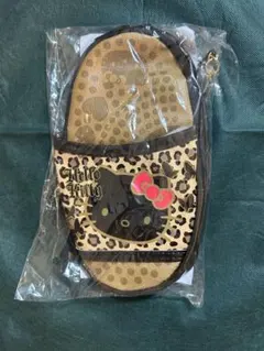 ハローキティ サンダル型ポシェット ギャル ブラック