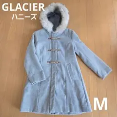 GLACIER グレー ダッフルコート《ハニーズ》 M