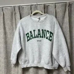 H&M スウェット L グレー