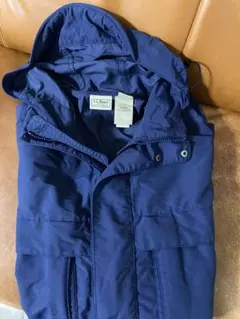 L.L.Bean ネイビーフード付きジャケット