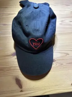 ピンクラテ　キャップ　黒のサムネイル