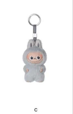 イニシャルラブブ　C ぬいぐるみペンダント　ラブブ　正規品