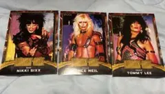 EPOCH Mötley Crüe カード プロモ トレカ3枚セット