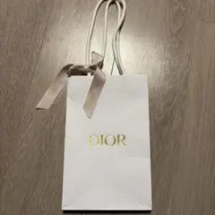 Dior ショップ袋 小型 ホワイト