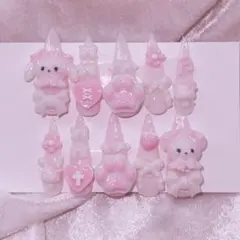 女児 ゴテゴテ 平成 ネイルチップ 地雷 量産 イベント ライブ 推し