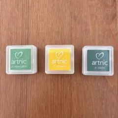 artnic スタンプ台 3色セット