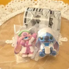 【新品】リラクシングバスタイム　スティッチ&エンジェル　ガチャ