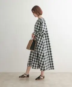 【美品】アーバンリサーチドアーズ フレアワンピース