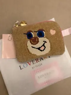 フェイラー ドアップテディ ガール ラブラリーバイフェイラー Ｌ字ポーチ