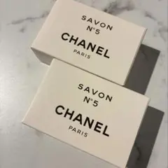 CHANEL SAVON N°5 バーソープ 75g×2個