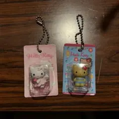 ハローキティ パッケージミニチュアコレクション ガチャ2点