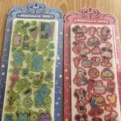 モンスターズ・インク＆ディズニーシール2枚セット