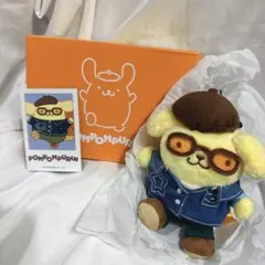 ポムポムプリン 30th ぬいぐるみマスコット デニムスタイル 香港限定