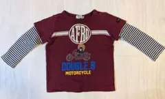 ミキハウス　ダブルB　ロンT　80cm　ダブルビー