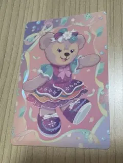 香港ディズニー 20周年　ダッフィー&フレンズ トレカ　シェリーメイ　ノーマル