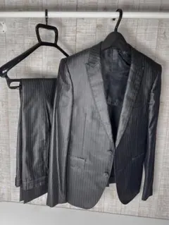 NICOLE CLUB FOR MEN グレー ストライプ スーツ