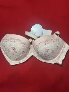 トリンプアモスタイル夢みるブラエアリーさららD75ピンク系新品未使用タグ付き