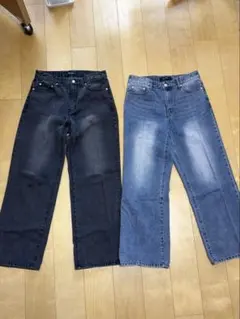 NUGU/clutch ストレートデニム 2色セット