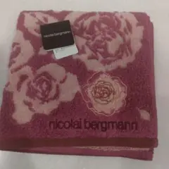 nicolai bergmann 花柄ハンカチ ピンクのサムネイル