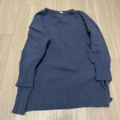 ローリーズファーム　長袖ニット　ブルー