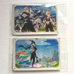 原神 ウエハース シール 2枚セット