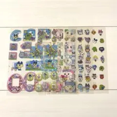 たまごっち シール 5枚セット ホログラム ラメ