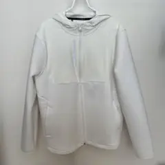 UNDER ARMOUR ゴルフウエアー／フード付きジャケット／ホワイト