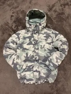超希少⭐️Columbia 迷彩ダウンジャケット